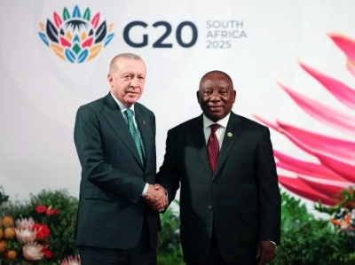 Cumhurbaşkanı Erdoğan, G20 Liderler Zirvesi resmi karşılama t&ouml;renine katıldı