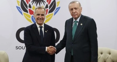 Cumhurbaşkanı Erdoğan, Kanada Başbakanı Carney ile bir araya geldi