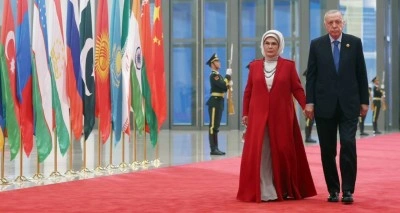 Cumhurbaşkanı Erdoğan, ŞİÖ Zirvesi'nde akşam yemeğine katıldı