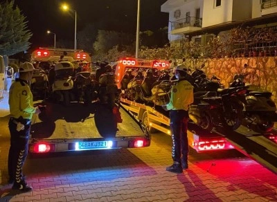 Dat&ccedil;a&rsquo;da motosiklet denetimi