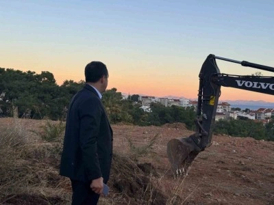 Datça’ya yeni hükümet konağı için inşaat başladı