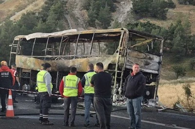 Denizli&rsquo;de Feci Otob&uuml;s Kazası 8 Kişi Yaşamını Yitirdi