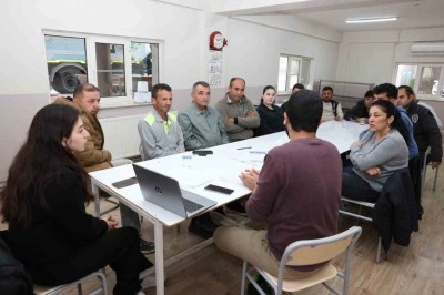 Denizli OSB Arıtma Tesisinde kimyasal eğitimi ve tatbikat ger&ccedil;ekleştirildi