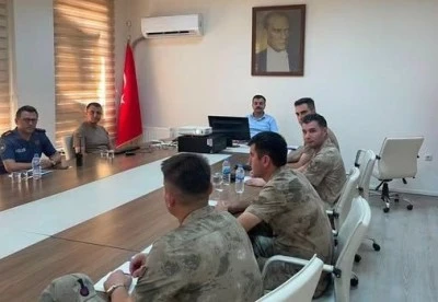 Dicle&rsquo;de g&uuml;venlik zirvesi: Huzur ve asayiş &ccedil;alışmaları masaya yatırıldı