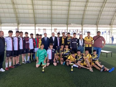 Dicle'de Liseler Arası Futbol Turnuvası Şampiyonu Belli Oldu