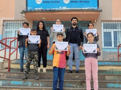 Dicle’deki Ortaokul Öğrencilerinden Avrupa Ortaklı Çevre Projeleri