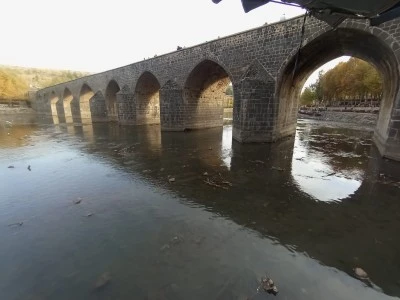 Dicle Nehri'nde Su Seviyesi Tarihi Dip Noktaya İndi