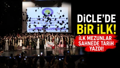 Dicle &Uuml;niversitesi&rsquo;nde Tarihi Mezuniyet
