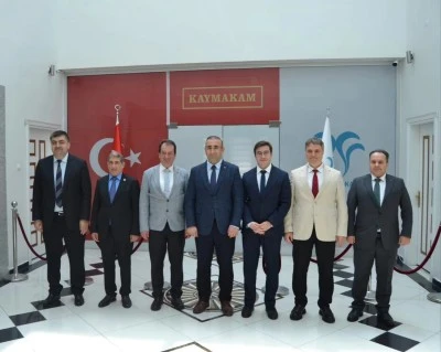Dicle &Uuml;niversitesi Y&ouml;netiminden Kaymakam Hasar&rsquo;a Ziyaret