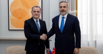 Dışişleri Bakanı Fidan, Azerbaycan Dışişleri Bakanı Bayramov ile bir araya geldi