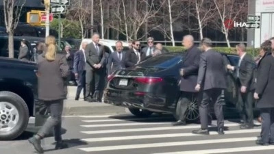 Dışişleri Bakanı Fidan, New York’taki Türkevi’ni ziyaret etti