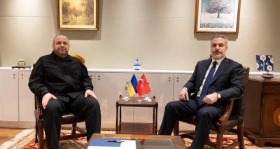 Dışişleri Bakanı Fidan, Ukrayna Ulusal Güvenlik ve Savunma Konseyi Sekreteri Umerov ile görüştü