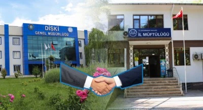 DİSKİ ve Müftülük El Ele Verdi