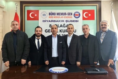Diyarbakır Büro Memur-Sen Başkanı Ağar, güven tazeledi