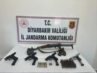 Diyarbakır Çınar'da Silah Kaçakçılığı Operasyonu