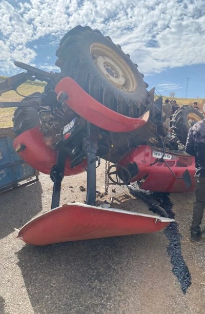 Diyarbakır Çınar’da Traktör Devrildi: 1 Ağır, 3 Yaralı