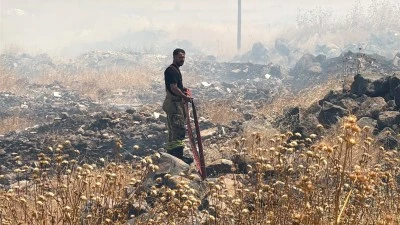Diyarbakır&rsquo;da 400 Hektarlık Alan Zarar G&ouml;rd&uuml;