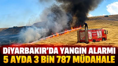Diyarbakır&rsquo;da 5 ayda 3 bin 787 m&uuml;dahale