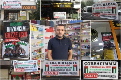 Diyarbakır’da “7 Ekim Tüm Gelirler Gazze’ye