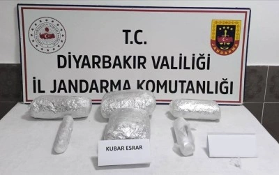 Diyarbakır&rsquo;da 73 kilo uyuşturucu madde ele ge&ccedil;irildi
