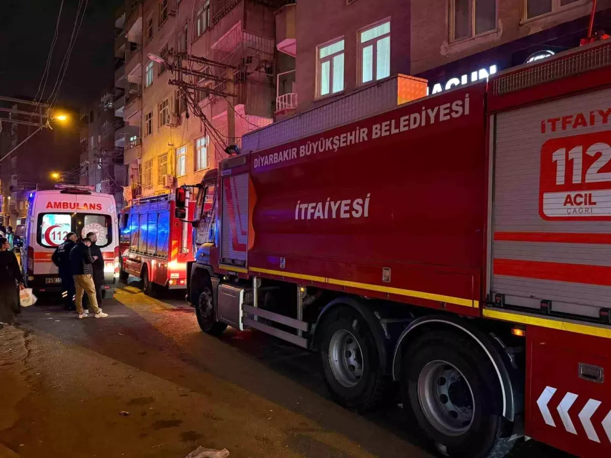 Diyarbakır’da Aile içi Tartışma Yangınla sonuçlandı