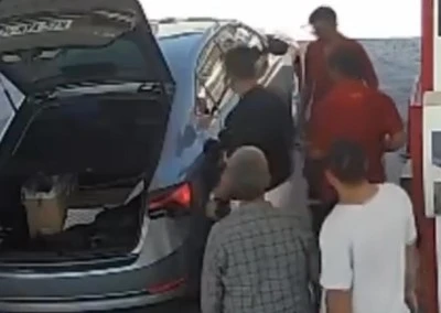 Diyarbakır’da Akaryakıt İstasyonunda Korku Dolu Anlar: Alevler Bir Anda Yükseldi