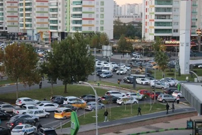 Diyarbakır’da Akşam Trafiği Çileye Döndü