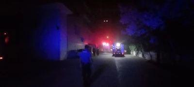 Diyarbakır’da Apartman Bodrumunda Yangın Paniği