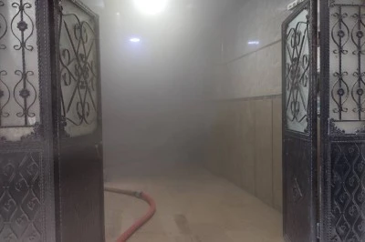 Diyarbakır'da Apartman Dairesinde Korkutan Yangın