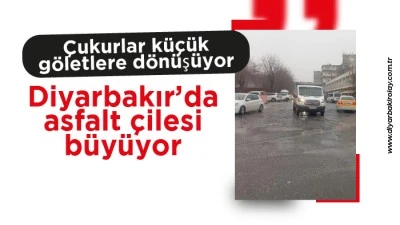 Diyarbakır&rsquo;da asfalt &ccedil;ilesi b&uuml;y&uuml;yor