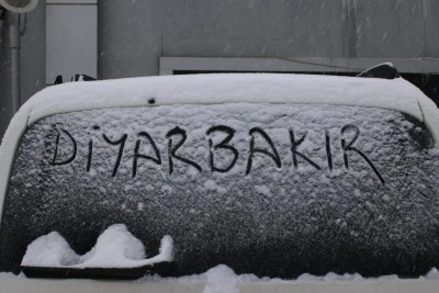 Diyarbakır&rsquo;da Ayaz ve Kar Etkisi