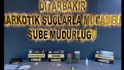Diyarbakır&rsquo;da Bir Haftada 33 Tutuklama Kilolarca Uyuşturucu Ele Ge&ccedil;irildi