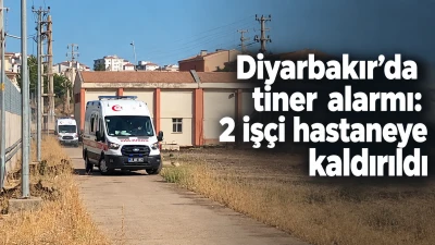 Diyarbakır&rsquo;da boya &ccedil;alışması sırasında tiner alarmı