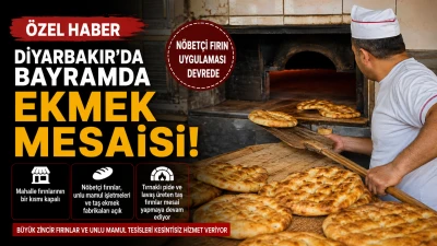 Diyarbakır&rsquo;da Bug&uuml;n Hangi Fırın N&ouml;bet&ccedil;i