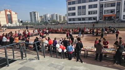 Diyarbakır'da Cahit Arf Ortaokulu’ndan Gazze’ye Anlamlı Destek