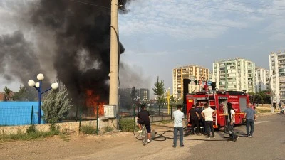 Diyarbakır’da Çocuk Parkı Kundaklandı! Oyun Alanı Kül Oldu