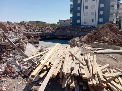 Diyarbakır&rsquo;da &ccedil;ocukların oyun alanı inşaat oldu