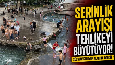 Diyarbakır&rsquo;da &Ccedil;ocukların Tehlikeli Serinlik Adresi