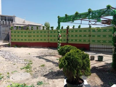 Diyarbakır'da &ccedil;&ouml;p alanı &ccedil;i&ccedil;ek bah&ccedil;esine d&ouml;n&uuml;şt&uuml;