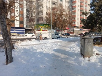 Diyarbakır&rsquo;da Dondurucu Soğuk Hayatı Fel&ccedil; Etti