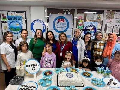 Diyarbakır’da Dünya Diyabet Günü’nde Çocuklara Moral Veren Renkli Etkinlik