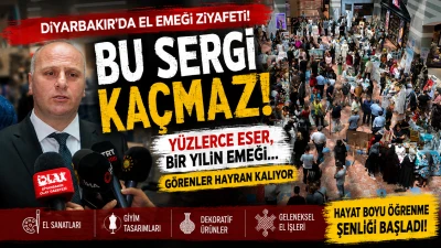 Diyarbakır&rsquo;da El Emeği Eserler G&ouml;r&uuml;c&uuml;ye &Ccedil;ıktı