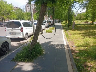 Diyarbakır'da Engelli Vatandaş Kaldırımdaki Boşluğa D&uuml;şt&uuml;
