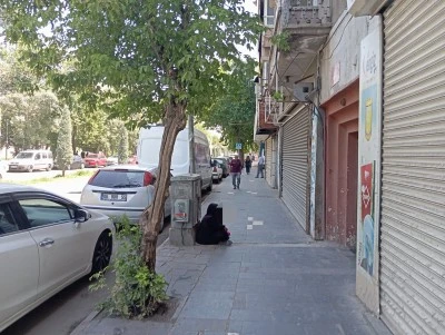 Diyarbakır'da esnaf ve vatandaşlardan dilencilere tepki