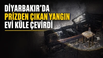 Diyarbakır'da evi k&uuml;l eden priz