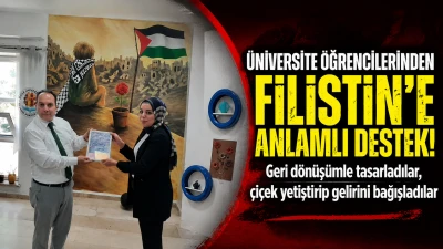 Diyarbakır'da Filistin Temalı Anlamlı Proje