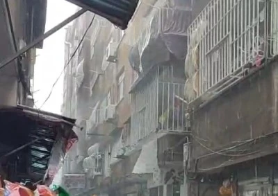 Diyarbakır'da Fırtına ve yağmurda tekbir çekti