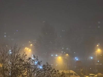 Diyarbakır&rsquo;da Gece Sağanak ve Sis Etkili Oldu