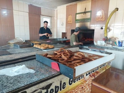 Diyarbakır&rsquo;da geleneksel lezzet: Simit