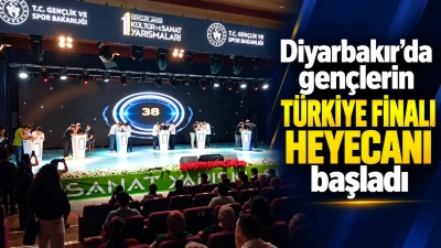 Diyarbakır&rsquo;da gen&ccedil;lerin T&uuml;rkiye finali heyecanı başladı